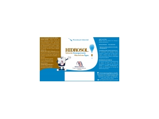 Hidrosol - Solvente Ecológico para limpeza miscível em água